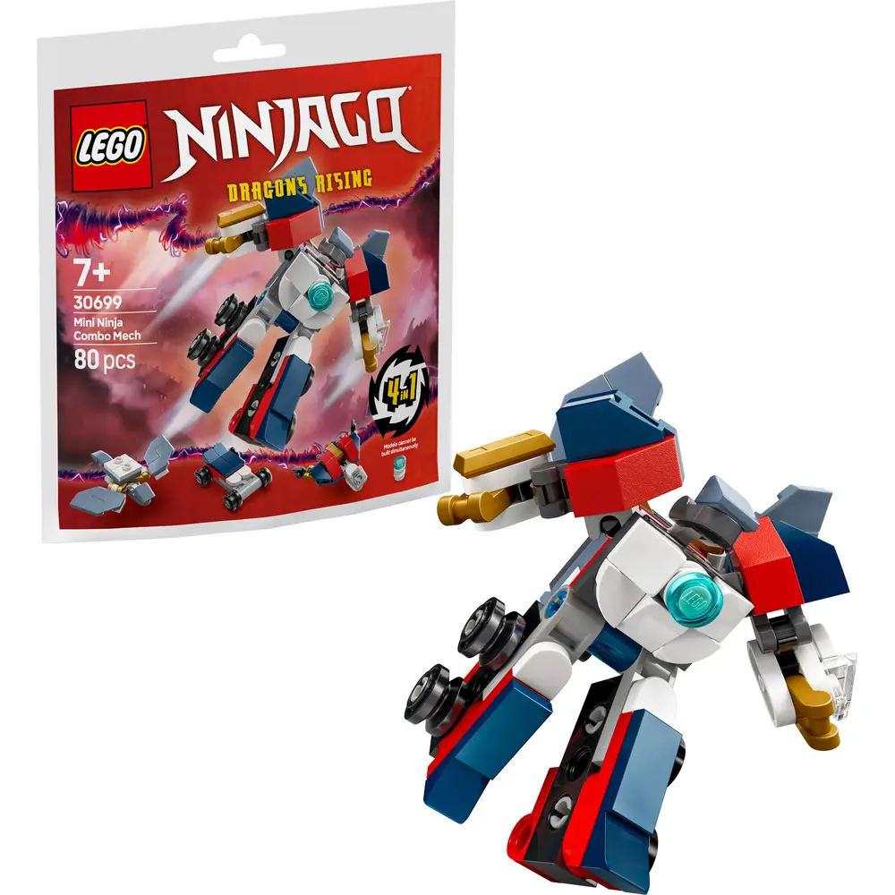 LEGO Ninjago Mini Ninja Kombomecha Bauset - 80 Teile - 30699