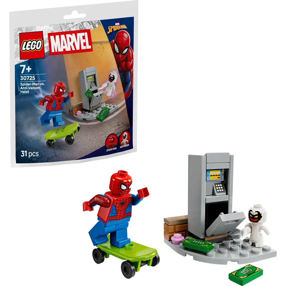 LEGO Super Heroes Bauset Spider-Man vs Anti-Venom Überfall 30725 Marvel