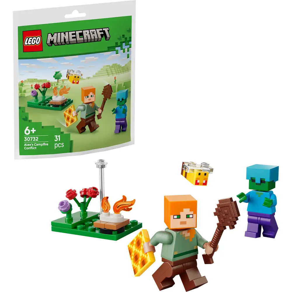 Lego 30732 Bags Alex En De Strijd Bij Het Kampvuur