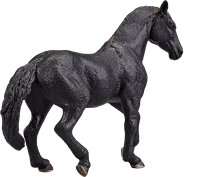Mojo Horses speelgoed paard Andalusische Hengst Zwart - 387109