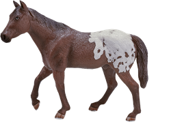 Mojo Horses Spielzeugpferd Appaloosa Hengst Chestnut - 387150