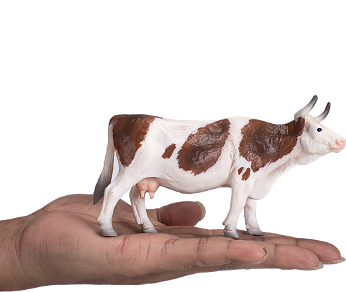 Mojo Jouet Ferme Vache Simmental - 387220-3