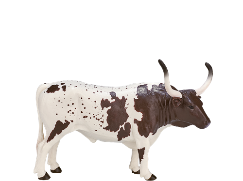 Mojo Jouet de ferme Texas Longhorn Bull - 387222