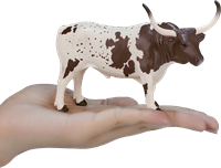 Mojo Jouet de ferme Texas Longhorn Bull - 387222-3