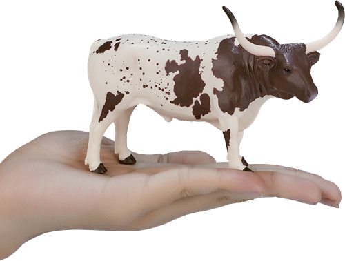 Mojo Jouet de ferme Texas Longhorn Bull - 387222-3