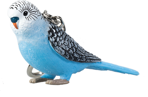 Mojo Farm & Pets Sleutelhanger Grasparkiet Blauw - 387459