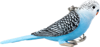 Mojo Farm & Pets Sleutelhanger Grasparkiet Blauw - 387459