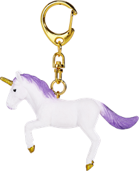 Mojo Fantasy Schlüsselanhänger Einhorn lila - 387472