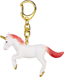 Mojo Fantasy Schlüsselanhänger Einhorn rot - 387475