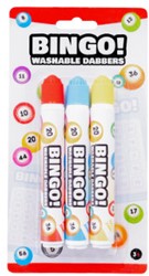 3 Bingo-Tupfer auf Karte 360605