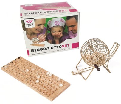 Longfield Games Lotto-/Bingo-Rollenset (1-90)