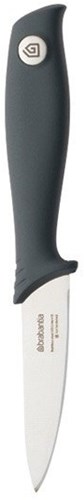 Brabantia Schälmesser Küchenmesser Tasty+ dunkelgrau ergonomisch Stahl-3