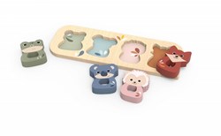 Speedy Monkey - Puzzle des animaux - 2x9x25,8cm - 12m+