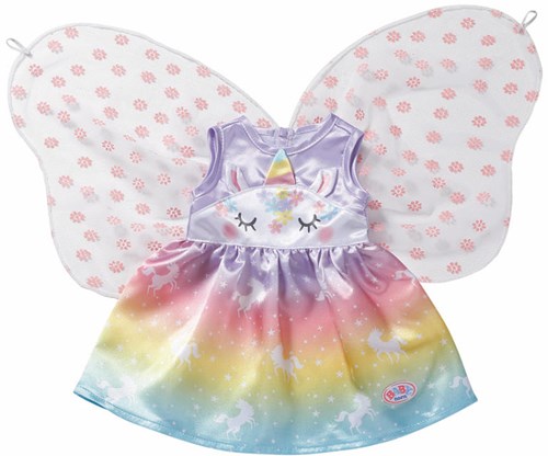 BABY born vêtements de poupée tenue papillon fantaisie licorne 43 cm