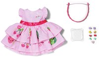 BABY born Puppenkleid 43cm - buntes Outfit für Puppenfans