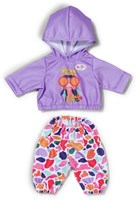 BABY born Puppenkleidung Hoodie Set 43cm - Bunte Outfit für Babypuppen