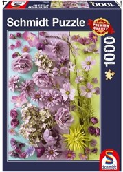 Puzzle de Schmidt Fleurs de violettes - 1000 pièces - 12+.