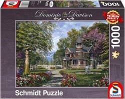Schmidt Mansion mit Turm, 1000 Teile