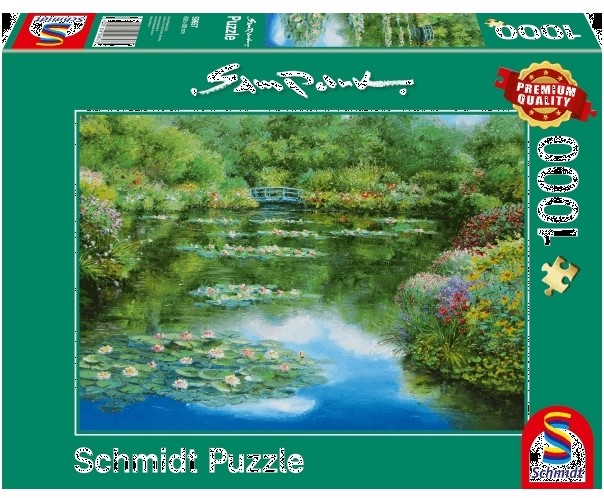 Étang de nénuphars de Schmidt, 1000 pièces - Puzzle - 12 ans et plus