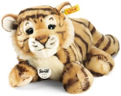 Steiff Kuscheltier Tiger Radjah Baby Plüsch - 28 cm gestreift