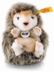 Steiff Plüsch Igel Joggi - Kuscheltier 10 cm braun Spielzeug