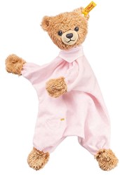Steiff Schmusetuch Schlaf-gut-Bär, rosa - Plüsch Bär 30 cm
