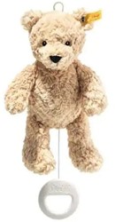 Steiff pluche Jimmy Teddy bear music box, light brown - 26 cm