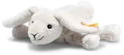 Steiff Floppy Hoppel rabbit, 20 cm, light grey