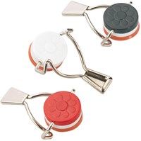 Westmark Flaschenverschlüsse Set - 3 Stück Silikon Verschluss schwarz