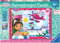 Puzzel 100 XXL Gabby's Dollhouse
