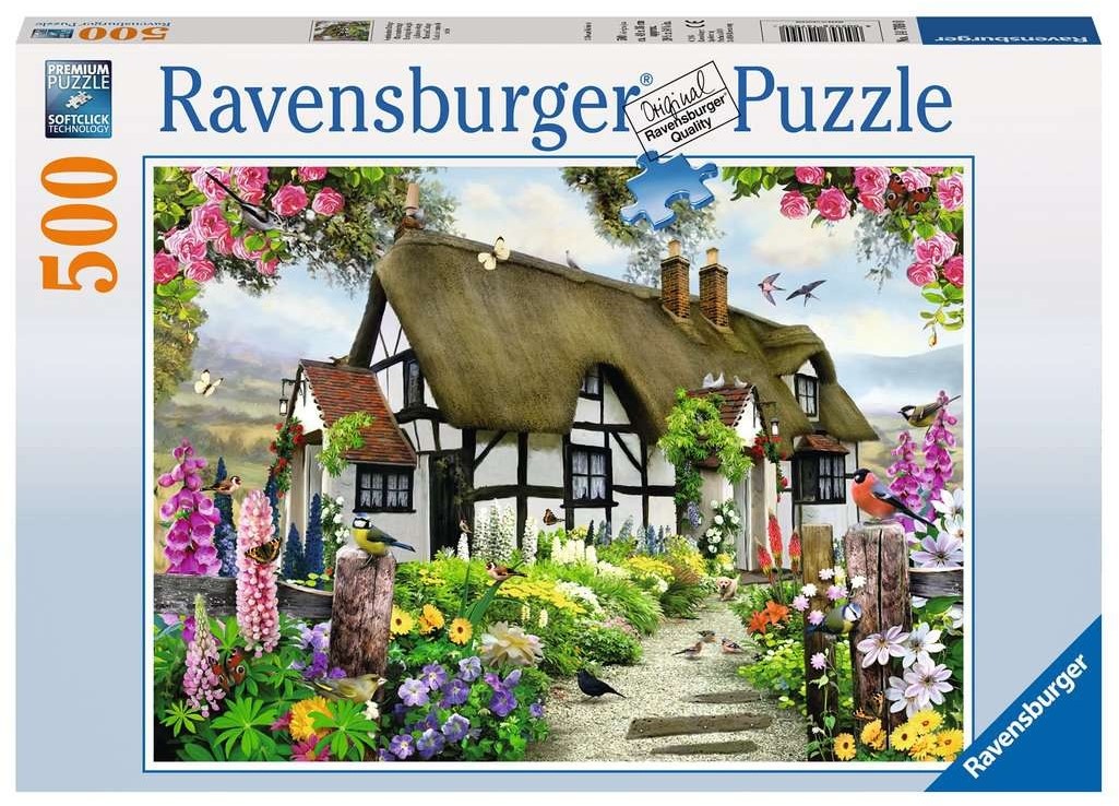Ravensburger puzzle Charmant cottage 500 pièces