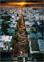Puzzel 1000 stukjes Lombard Street San Francisco-2