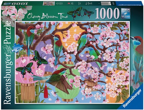 Puzzel 1000 stukjes Kersenboom in bloei