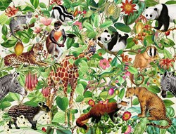 Puzzel 2000 st. Jungle