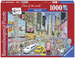 Ravensburger Puzzle Fleroux New York - 1000 Teile - Stadtmotiv