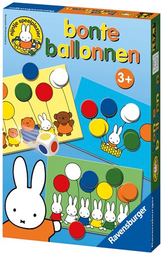 Speel- en leerspellen nijntje bonte ballonnen