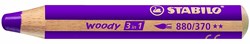 STABILO woody 3 in 1 - multitalent potlood - paars