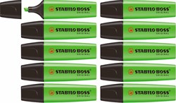 STABILO surligneur BOSS Original vert 10 pièces - marqueur