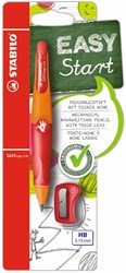 Stabilo crayon mécanique ergonomique pour enfants droitier orange rouge