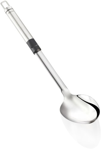 Leifheit Gemüselöffel Edelstahl Küchenzubehör silber schwarz