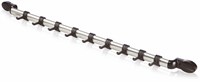 Leifheit Küchen Hakenleiste RVS schwarz - Küchenhelfer Organizer
