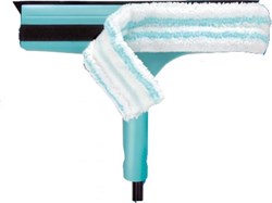 Leifheit Fensterwischer Ersatzbezug Mikrofaser 32 cm weiß - Reinigungszubehör