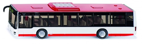 Siku MAN Lion's City Bus - Stadtbus Modell 1:50 rot-3