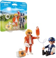 Playmobil Spielfigur DuoPack Notärztin und Polizistin 70823-3