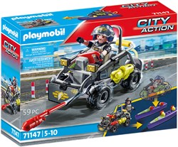 Playmobil City Action Tactical Unit - Multigeländewagen Polizei Spielzeug