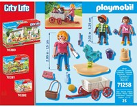 Playmobil Starterpack Erzieherin mit Bollerwagen - City Life 71258 Spielzeug-2