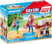 Playmobil Starterpack Erzieherin mit Bollerwagen - City Life 71258 Spielzeug