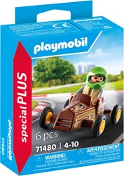Playmobil Spielzeug Kind mit Go-Kart - Special Plus 71480 Kart