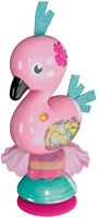 Clementoni Baby hochet flamant rose avec ventouse - jouet dès 3 mois-2