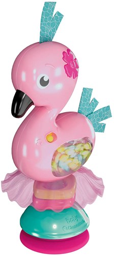 Clementoni Baby hochet flamant rose avec ventouse - jouet dès 3 mois-2